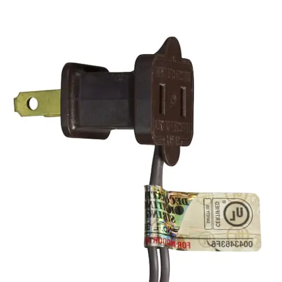 35ct. Warm White LED Mini Christmas Lights Set With Brown Wire {7}