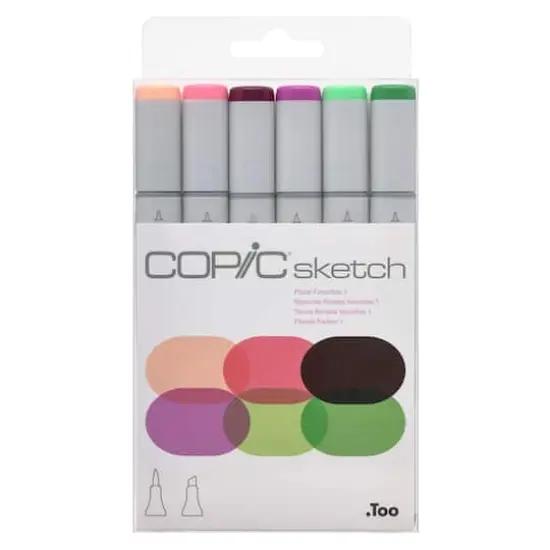 Copic&reg; Floral Favorites 1 Sketch Marker Set {4}