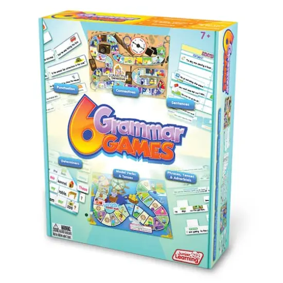 Junior Learning&reg; 6 Grammar Games {3}