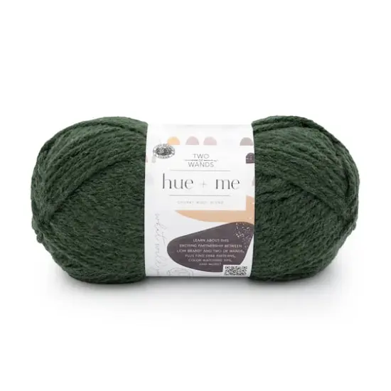 Lion Brand&reg; Two of Wands Hue + Me Yarn Night Forest {1}