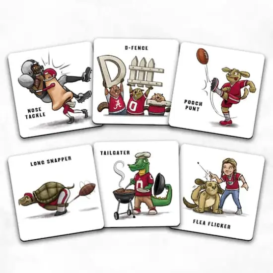 College Team Licensed Memory Match Game Alabama Crimson Tide {5}