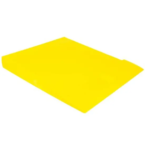 JAM Paper VELCRO&reg; Closure 9.75" x 11.75" Expandable Open End Envelopes, 12ct. Yellow {6}
