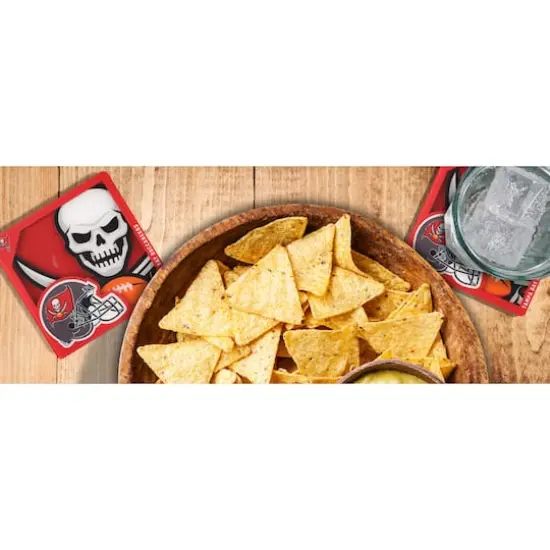 NFL 3D Logo Series Coaster Set Tampa Bay Buccaneers {4}