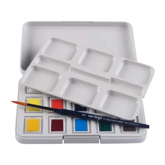Royal Talens Van Gogh Watercolor Pocket Box Set {5}
