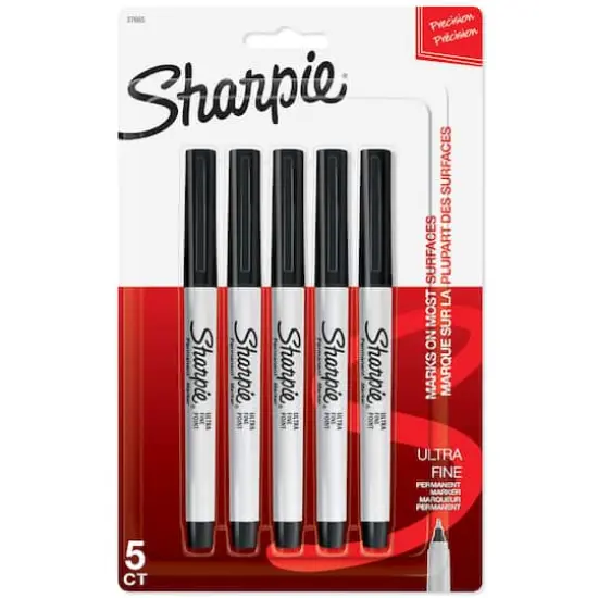 Sharpie&reg; Ultra Fine Point Permanent Markers, 5ct. {1}