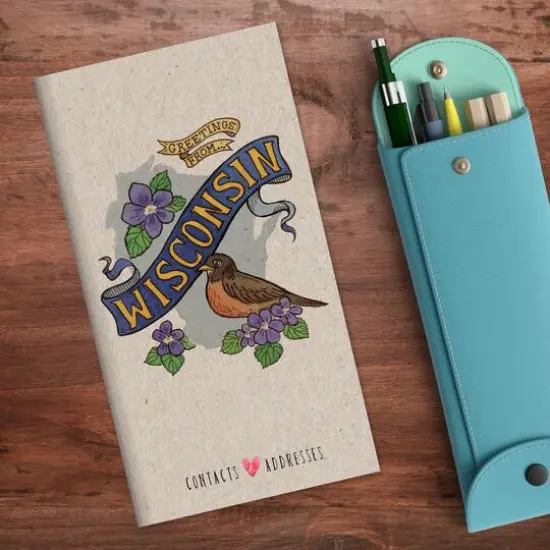 TF Publishing Wisconsin Address Book {5}