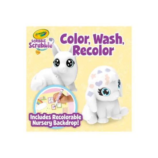 Crayola&reg; Scribble Scrubbie Baby Pets Nursery {7}