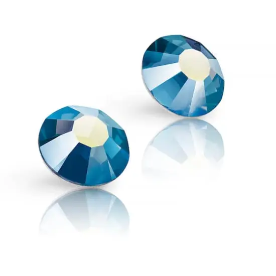 Preciosa MAXIMA SS20 Aurora Borealis Flatback Czech Crystals, 144ct. Montana AB {4}