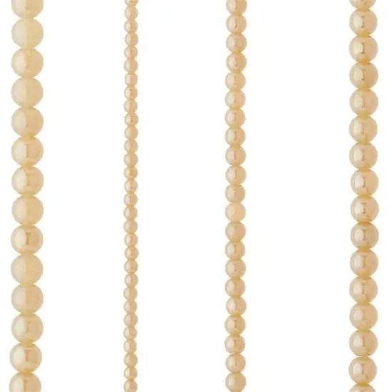 Champagne Silverite Round Glass Beads by Bead Landing&trade; {1}