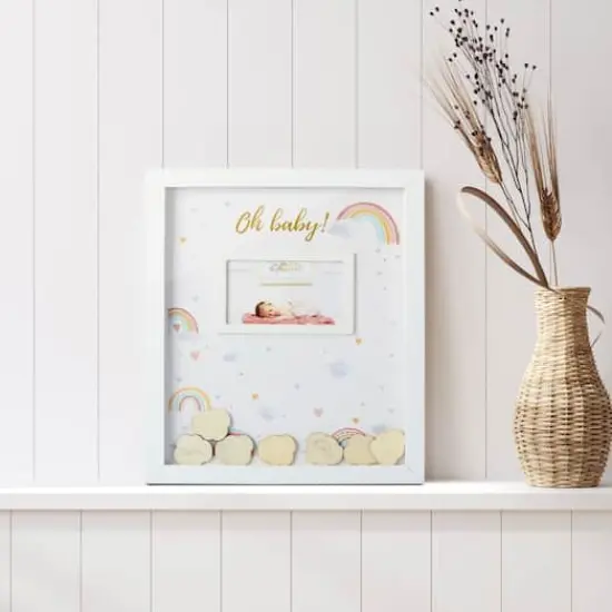 Kate Aspen Boho Rainbow Baby Shower Guest Book Alternative {9}