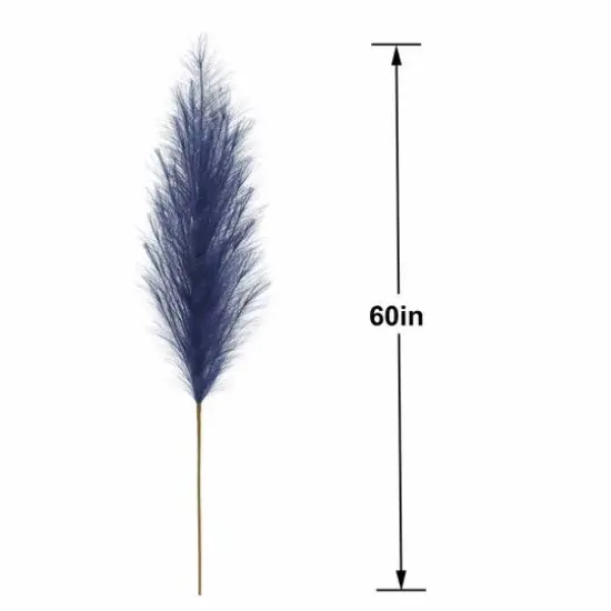 5ft. Dark Navy Pampas Grass Stem by Ashland&reg; {4}