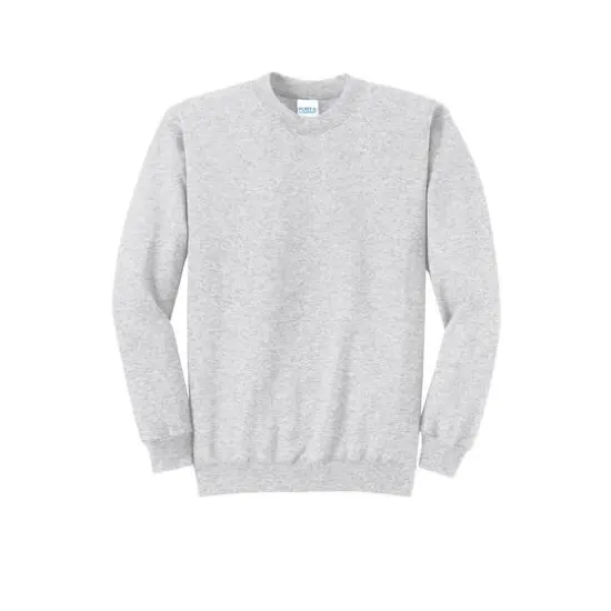 Port & Company&reg; Neutrals Core Fleece Crewneck Sweatshirt Ash {1}