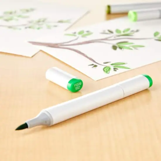 Copic&reg; Sketch Marker, Yellow Greens YG09 Lettuce Green {3}