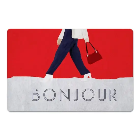 Bonjour 27" x 18" Floor Mat {1}