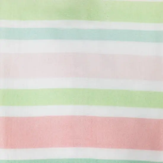 26" Pastel Stripes & Eggs Easter Kitchen Tea Towel Set {7}