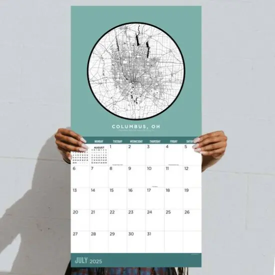 TF Publishing 2025 Home: Ohio Wall Calendar {4}