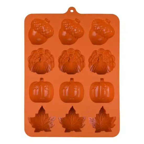 Large Thanksgiving Icons Silicone Treat Mold by Makery&trade; {3}