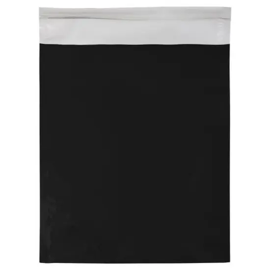 JAM Paper 9" x 12" Black Foil Open End Envelopes, 25ct. {4}