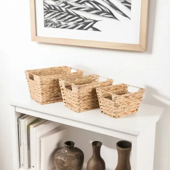 DII&reg; Water Hyacinth Basket Set {7}