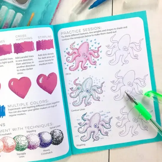 Mash-Up Art Pack Glitter FX Craft Kit {7}