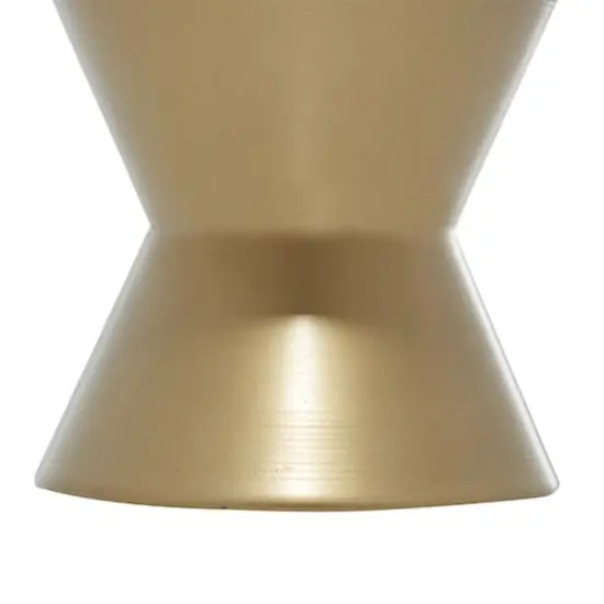 Gold Marble Contemporary Cake Stand, 7" x 12" x 12" {6}