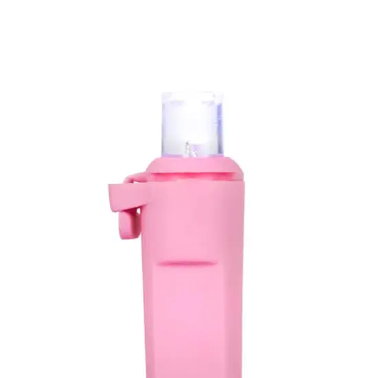 100ct Pure White LED Wide Angle Valentine's Day Lights 33ft Pink Wire {8}