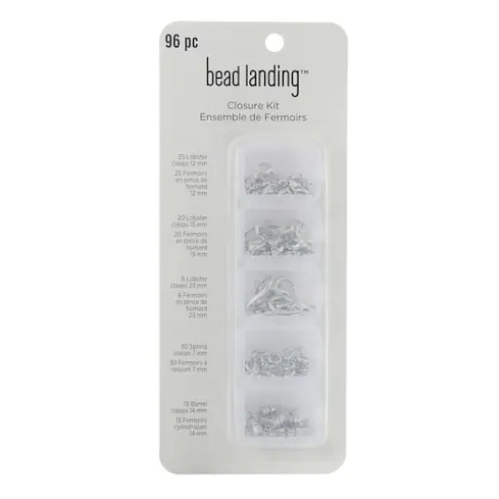 Closure Variety Kit by Bead Landing&shy;&trade; Rhodium {1}