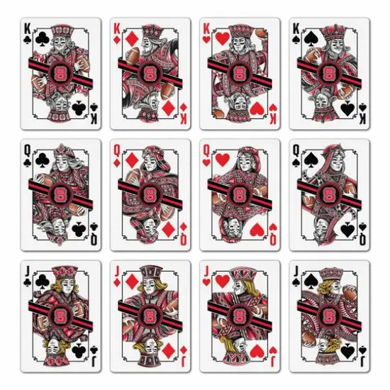 NCAA Classic Series Playing Cards NC State Wolfpack {4}