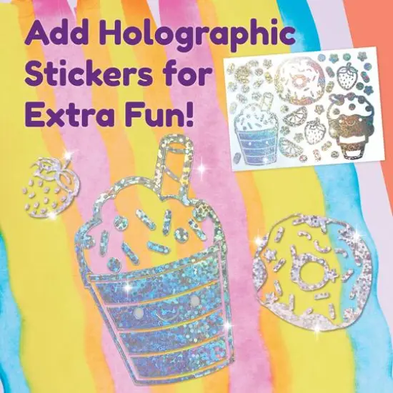 Creativity for Kids&reg; Kawaii Squeegeez Magic Reveal Art {6}