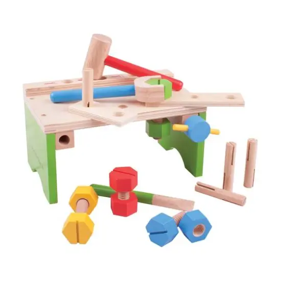 Wooden Carpenter's Bench {3}