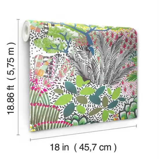 RoomMates Tamara Day Jungle Vibe Peel & Stick Wallpaper {7}