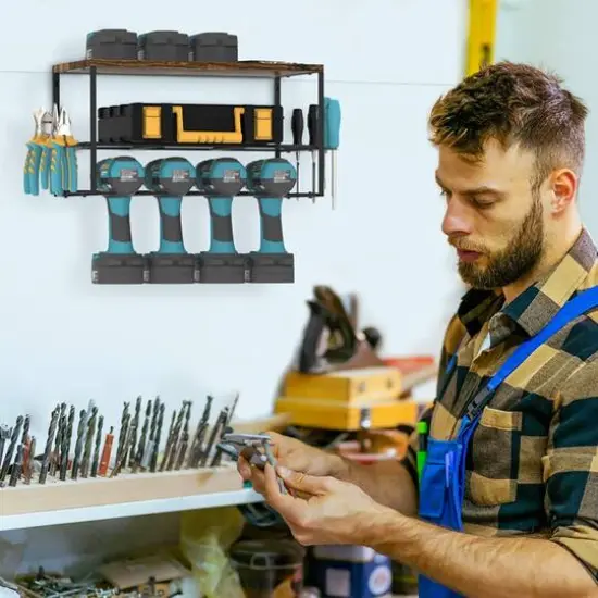 NEX&trade; 17" Power Tool Wall Organizer {6}