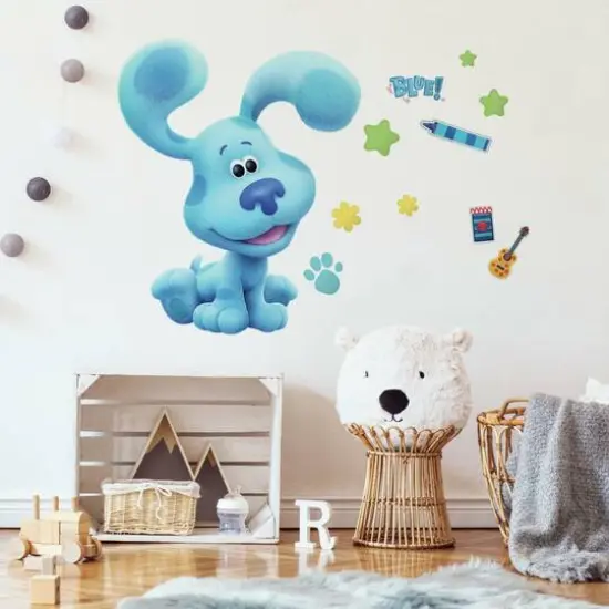 RoomMates Blue's Clues Peel & Stick Giant Wall Decals {1}