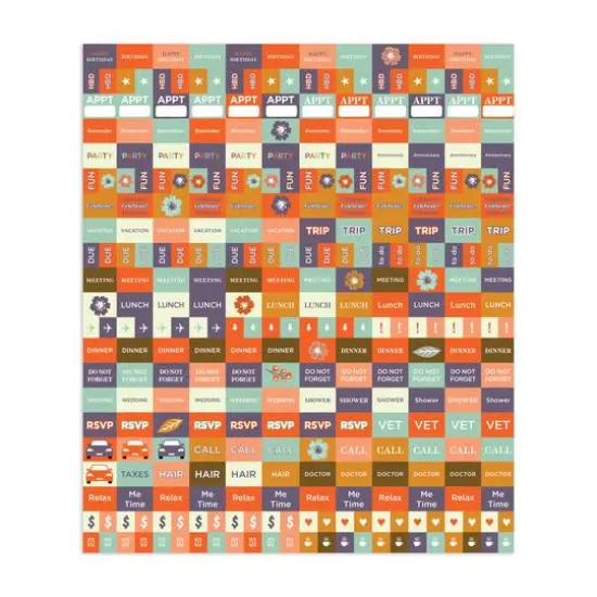 TF Publishing 2024 Big Grid-Floral Wall Calendar {7}