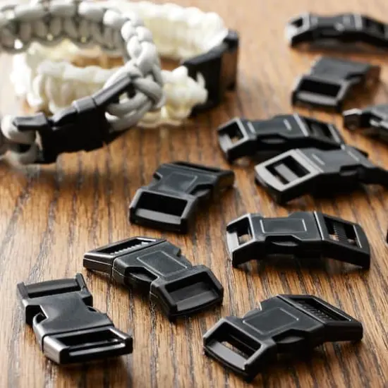 Parachute Cord Buckles, 15mm, Value Pack {3}