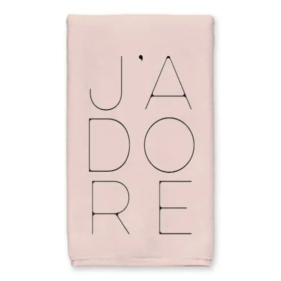 J'adore Lips Tea Towel Set of 2 {3}