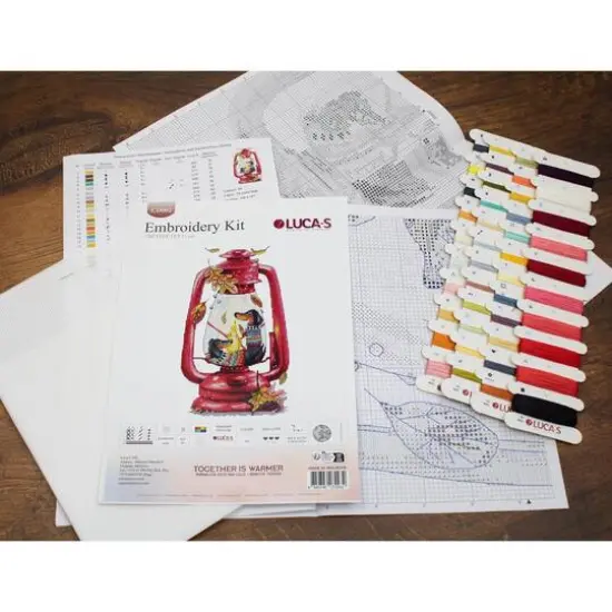 Luca-S Together Is Warmer Counted Cross-Stitch Kit {7}