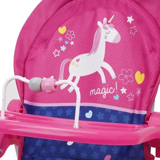 509 Crew Unicorn Doll Highchair {7}