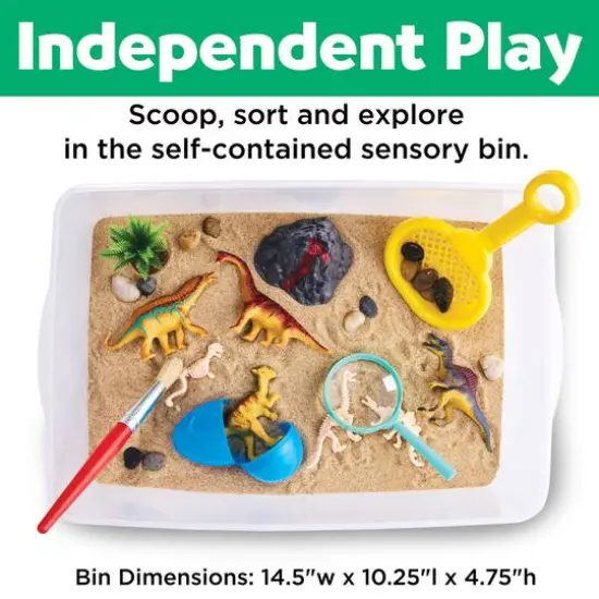 Creativity for Kids&reg; Dinosaur Dig Sensory Bin {9}