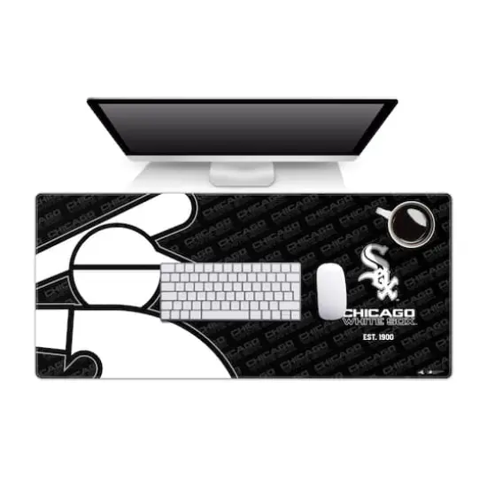 MLB Logo Series Desk Pad Chicago White Sox {1}