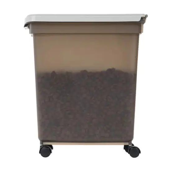Iris&reg; 65qt. Gray Airtight Container with Buckle Lid {10}