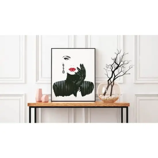 Diamond Dotz&reg; Intermediate Lady in Black Diamond Painting Kit {5}