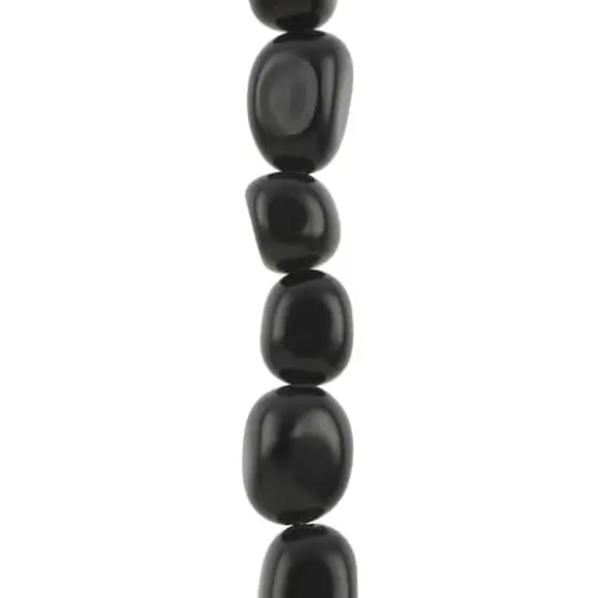 Black Jasper Potato Beads by Bead Landing&trade; {1}