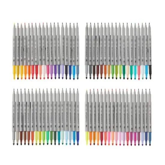 Staedtler&reg; Duo Fiber-Tip Pens {4}