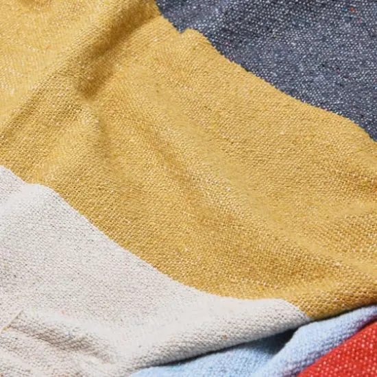 Hello Honey&reg; Striped Cotton Throw Blanket with Tassels {6}