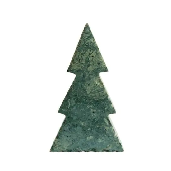 Hello Honey&reg; 8" Green Standing Marble Tree D&eacute;cor {6}