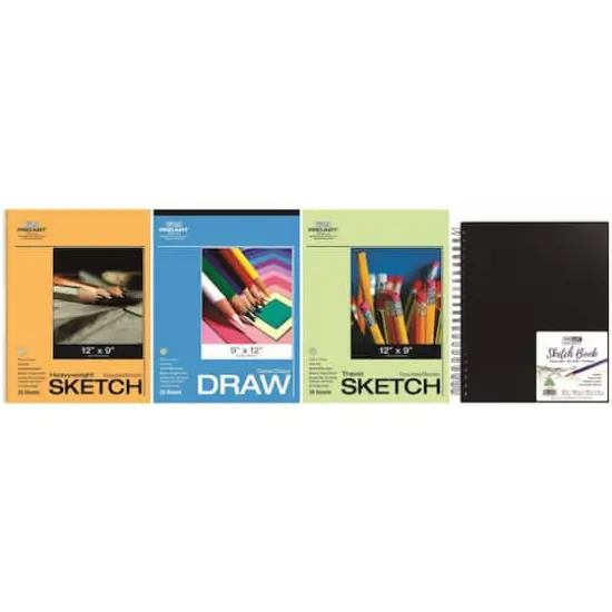 Pro Art Acid-Free Sketch Paper Set {3}