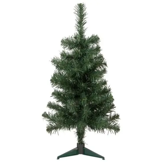 3ft. Unlit Traditional Noble Fir Artificial Christmas Tree {3}