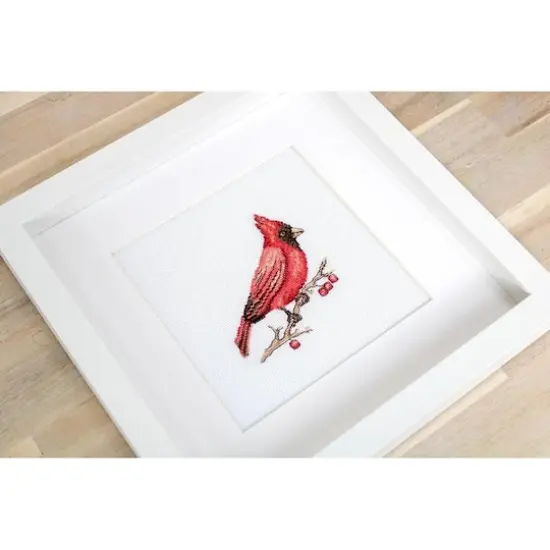 Luca-s Cardinal Counted Cross Stitch Kit {4}