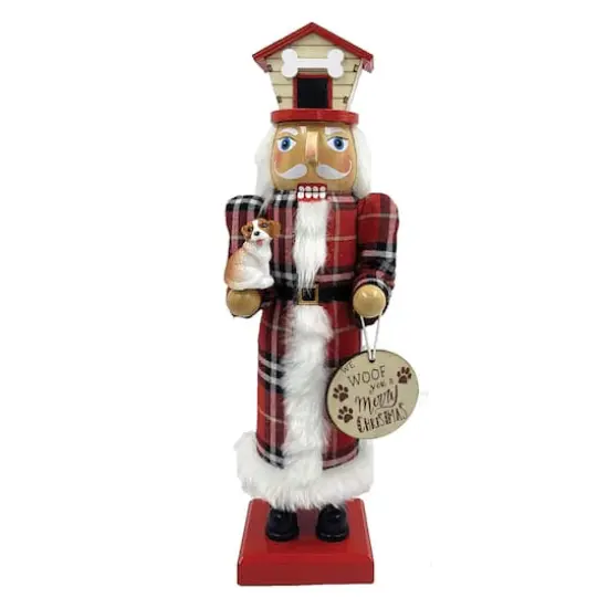 14" Dog Lover Nutcracker {1}